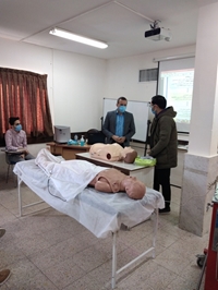 کارگاهCPR در تاریخ 99/11/16 برگزارشد.