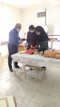 کارگاه CPR  پایه و پیشرفته کودکان برگزار شد
